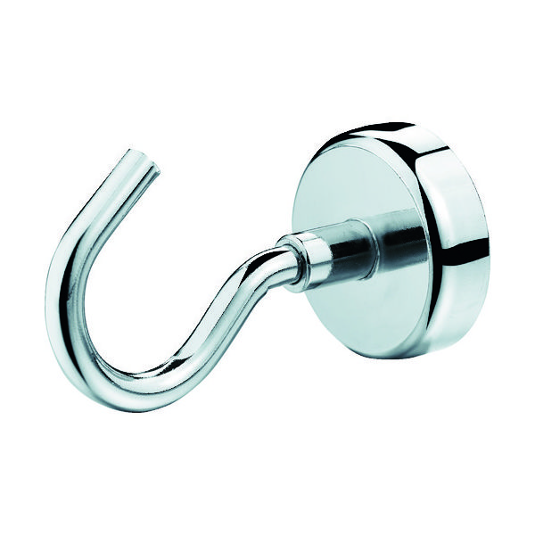 トラスコ中山 TRUSCO 強力マグネットフック 固定タイプ 25mm THM-25N 1個 856-6650（直送品）