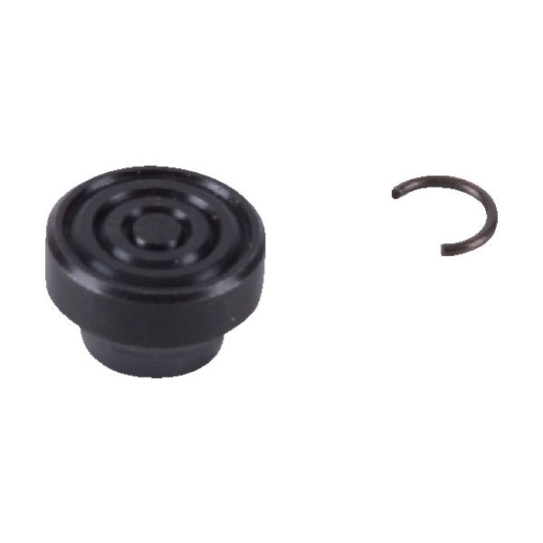 トラスコ中山 TRUSCO シャコ万力(バーコ型)125mm キャップ・リング TBC-125E-CR 1個 836-6974（直送品）