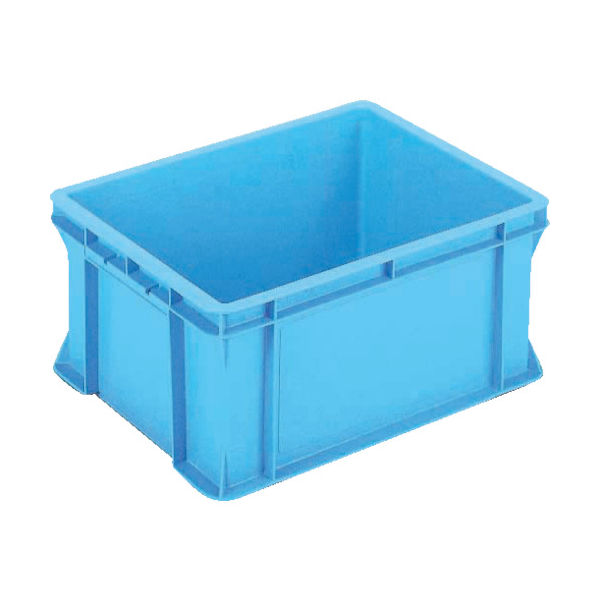 岐阜プラスチック工業 RISU ボックス型コンテナ 236889 ST型コンテナーSTー38C 青 ST-38C B 1個 836-2476（直送品）