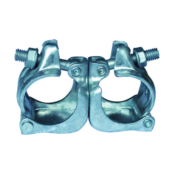 トラスコ中山 TRUSCO ドブメッキ 単管同径クランプ 自在 Φ48.6XΦ48.6 TCDJ-DM 1個 856-6878（直送品）