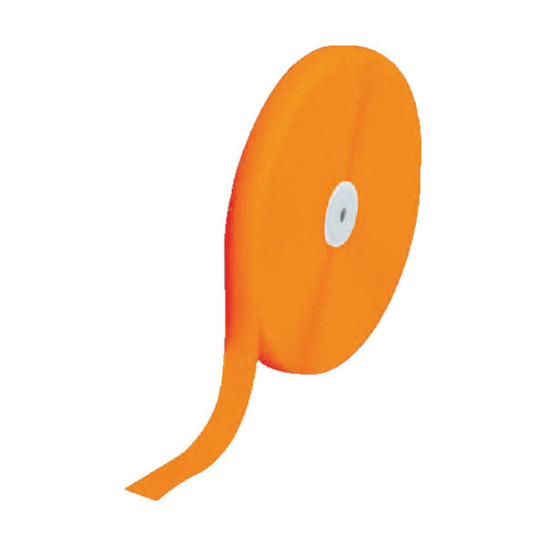 トラスコ中山 TRUSCO マジックテープ 縫製用A側 25mm×25m 蛍光オレンジ TMAH-2525-LOR 1巻 859-0917（直送品）