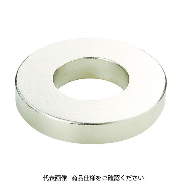 トラスコ中山 TRUSCO ネオジム磁石 外径11mmX穴径4mmX厚10mm 1個入 TN11-4RA-1P 1個 836-4830（直送品）