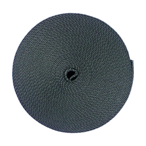 トラスコ中山 TRUSCO ナイロン平ベルト 1.6t×38mm×10m 黒 TNB3810-BK 1巻 855-4965（直送品）