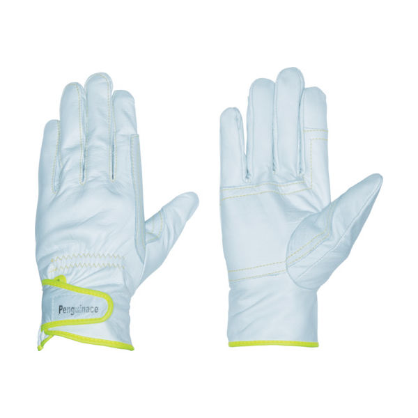 ペンギンエースジャパン ペンギンエース 国産牛本革手袋 レインジャー・アテツキ(イエロー・フリーサイズ) TH-502 1双（直送品）