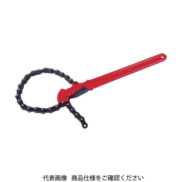 トラスコ中山 TRUSCO チェーンレンチ用替チェーン 全長375mm リンク総数:32 TCW-150-C 1本 836-6964（直送品）