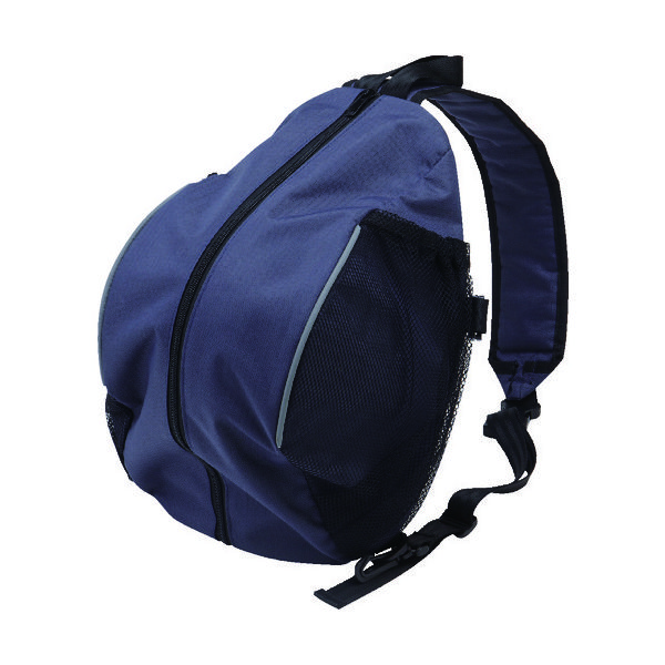 トラスコ中山 TRUSCO ヘルメットも入るボディバッグ ネイビー THHB-NV 1個 855-2577（直送品）