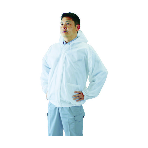 半額品 TRUSCO(トラスコ) 1着 まとめ買い 保護服(1層タイプ)XXLサイズ
