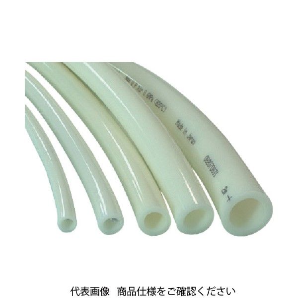 千代田通商 チヨダ ポリウレタンホース 白8×12mm/20m TH-3(8X12) 20M 1巻 808-4154（直送品）