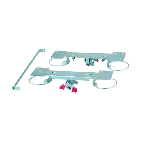 トラスコ中山 TRUSCO 樹脂台車 グランカート用リング式 自在4輪ストッパー TP-900JRS-4 1台 856-4226（直送品）