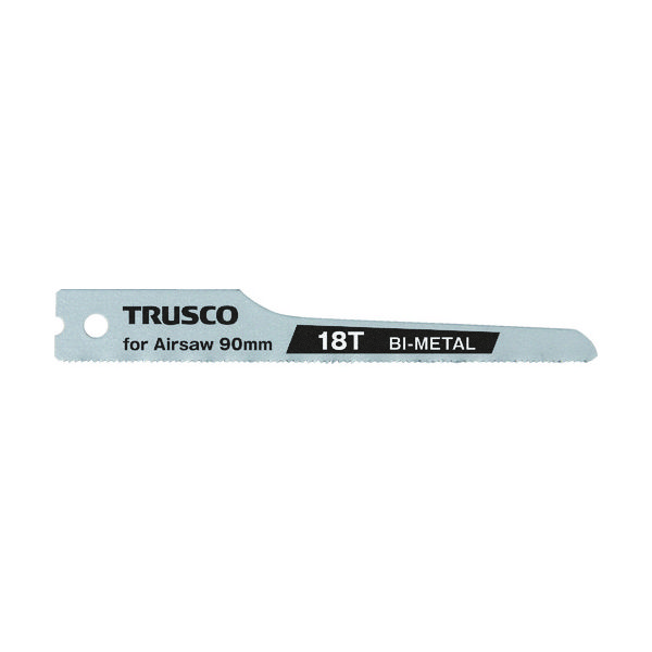 トラスコ中山 TRUSCO バイメタル製エアソー替刃 90mmX18山 10枚入 TAB-18-10P 1パック(10枚) 855-5908（直送品）