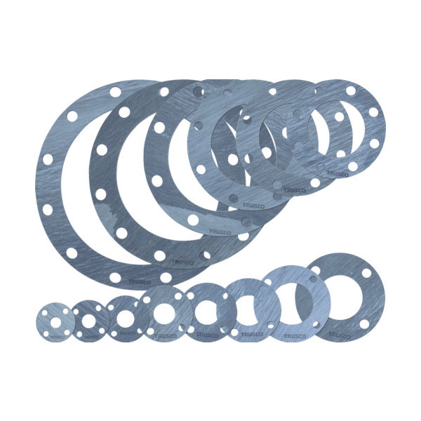 トラスコ中山 TRUSCO ガスケット フランジ外パッキン 5K 125A 厚み3.0mm TFPS-5K125A-30 1枚（直送品）