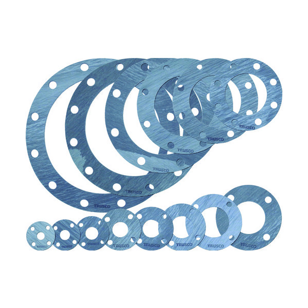 トラスコ中山 TRUSCO ガスケット フランジ外パッキン 5K 15A 厚み1.5mm TFPS-5K15A-15 1枚 829-1600（直送品）