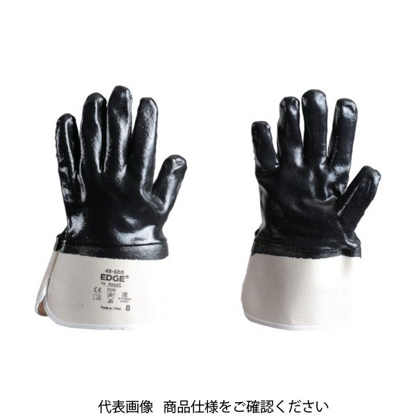 アンセル・ヘルスケア・ジャパン アンセル ニトリルコーティング手袋 エッジ 48ー500 XLサイズ 48-500-10 1双 858-0694（直送品）