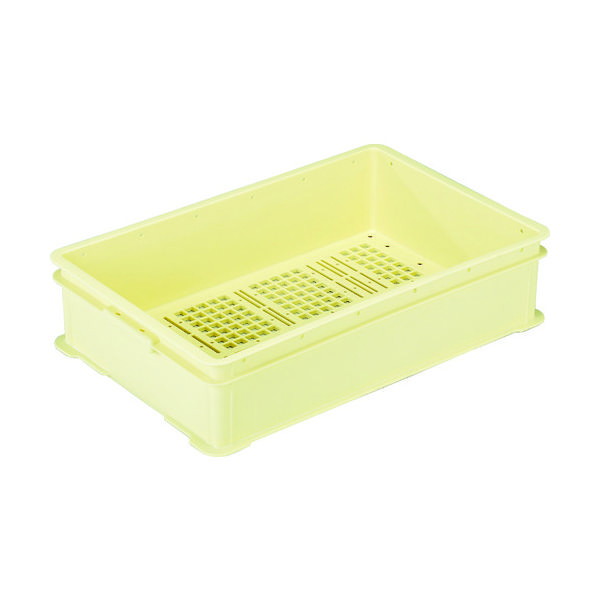 岐阜プラスチック工業 リス 食品用コンテナ 128320 パンコンテナー#370ー2 アイボリー #3702 I 1個 836-2504（直送品）