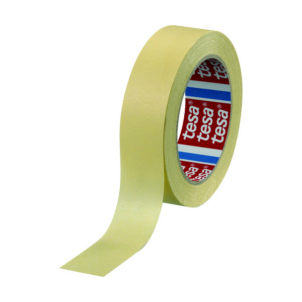 テサテープ tesa マスキングテープ建築内装・養生用 50mm×50m 黄 4323