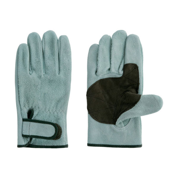 富士グローブ 牛床革オイル加工手袋(袖口マジックタイプ) JSー328 ジャストマジック M 5340 1双 855-5205（直送品）