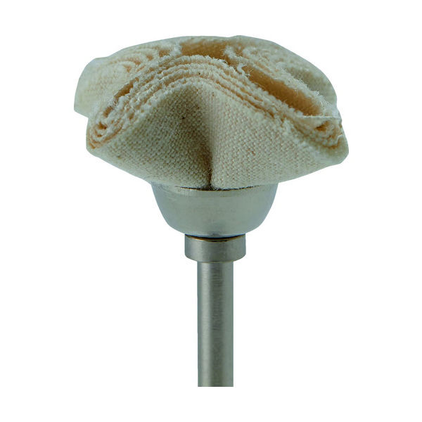 ナカニシ ソフト綿バフ カップ型 10本入 φ20×10×軸φ3 53750 1パック(10本) 831-5012（直送品）