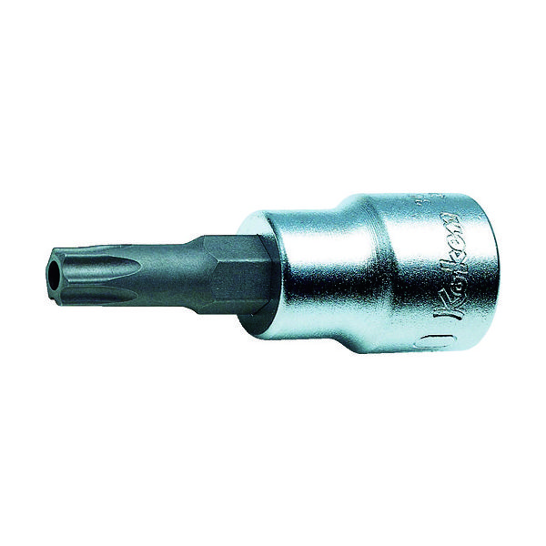 山下工業研究所 コーケン トルクスビットソケット T10 差込角9.5 先端2.7 50L 3025.50-T10H 1個 811-8809（直送品）