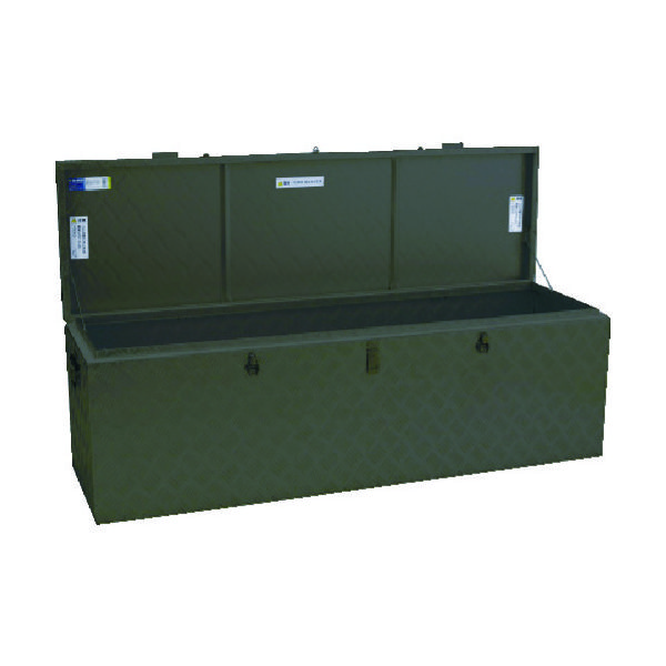 アルインコ 万能アルミ製BOX ODグリーン色 BXA150GR 1台 835-7658（直送品）