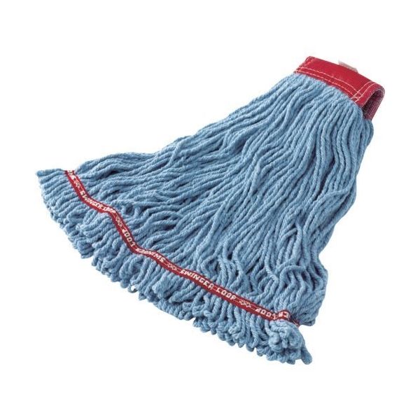 ニューウェルブランズ・ジャパン ラバーメイド スウィングループ・シュリンクレスモップ ウェットタイプ ブルー C2120665 1個（直送品）
