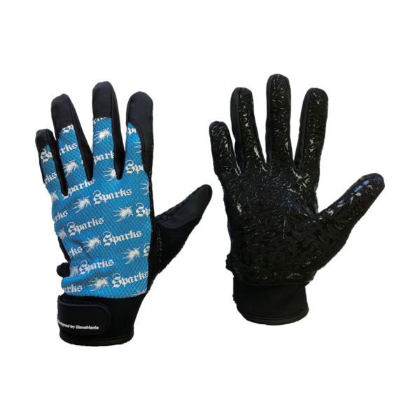 川西工業 川西 スパークスミッド エレクトリックブルー Mサイズ 2949BL-M 1双 856-2497（直送品）