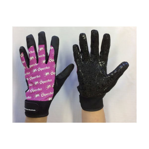 川西工業 川西 スパークスミッド ディープピンク Lサイズ 2949P-L 1双 856-2495（直送品）