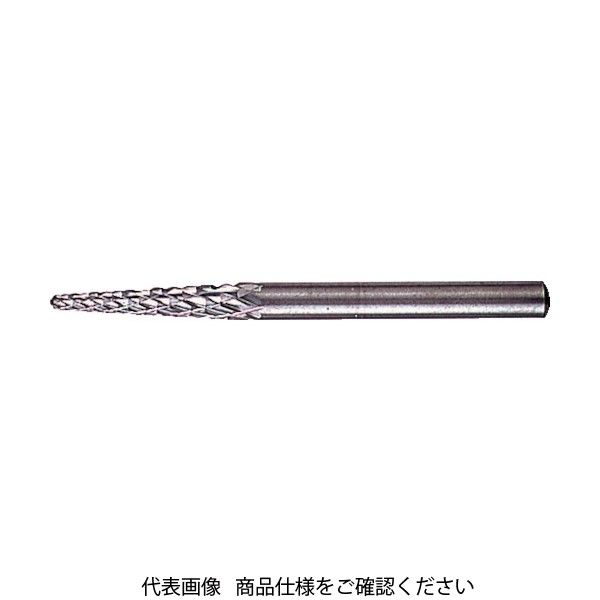 ムラキ MRA 超硬バー Aシリーズ 形状:円錐型90°(クロスカット) 刃長1.5mm CB49A090W 1本 835-8324（直送品）