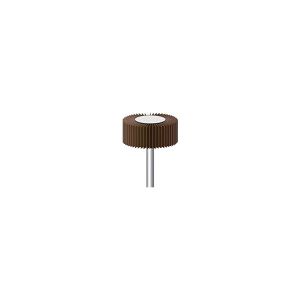ナカニシ フラップサンダー 5本入 φ25×10×軸φ3 #240 49185 1パック(5本) 831-4689（直送品）