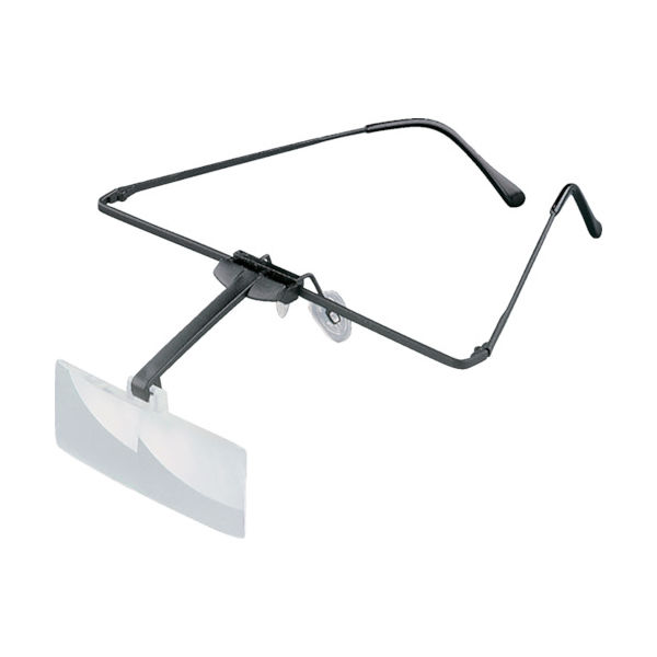 エッシェンバッハ光学ジャパン エッシェンバッハ ワークルーペフレームタイプ1.7倍 2倍 1644-501 1個 835-4172（直送品）