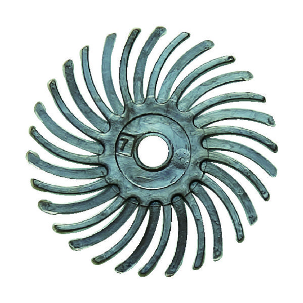 ナカニシ フェザーゴム砥石 10枚入 ホイール型 φ25.4×1.5×穴φ3.2 WA #36 47021 1パック(10枚)（直送品）