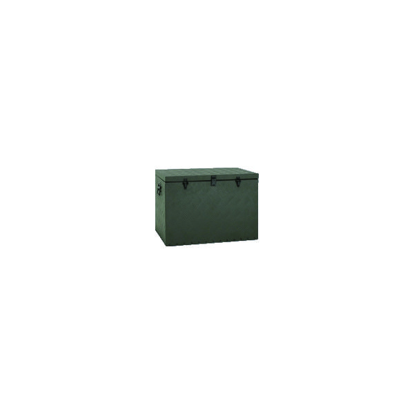 アルインコ 万能アルミ製BOX ODグリーン色 BXA065GR 1台 835-7656（直送品）