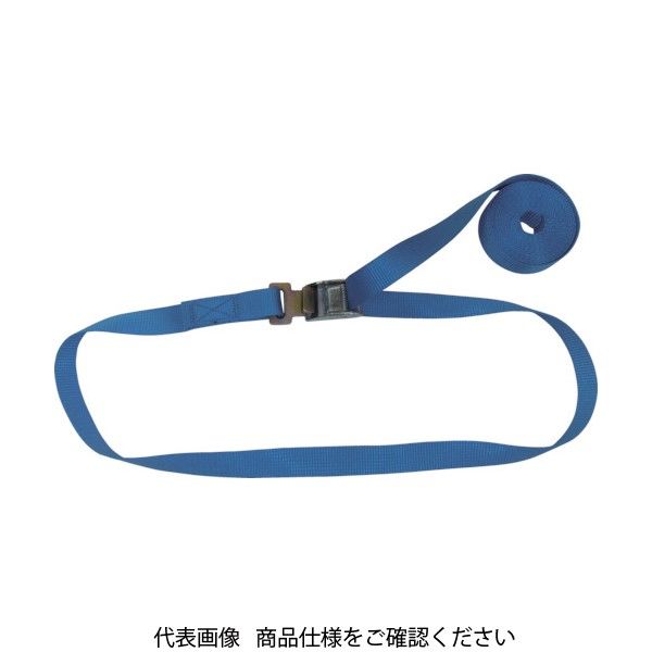 テザック TESAC ラッシングベルト(ベルト荷締機)カムバックル式エンドレスフックタイプ C03K000-KB050A 1台(1個)（直送品）