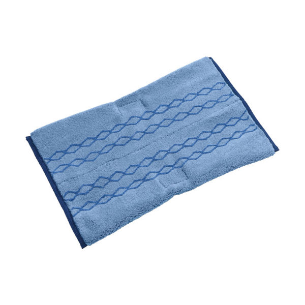 ニューウェルブランズ・ジャパン ラバーメイド クイックコネクト マイクロファイバーモッププラス 両面式 ブルー 1791680 1枚(1個)（直送品）