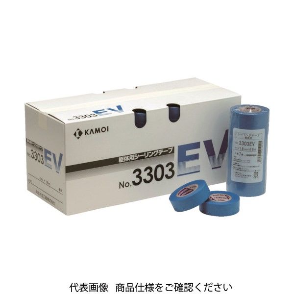 カモ井加工紙 カモ井 マスキングテープ(躯体シーリング用)4巻入り 3303EV JAN30 1パック(4巻) 836-5164（直送品）