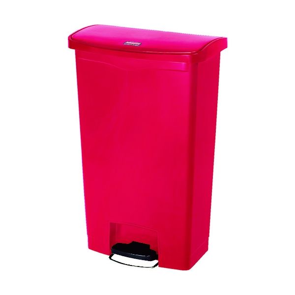 ニューウェルブランズ・ジャパン ラバーメイド スリムジムステップオンコンテナ フロントステップ68.1L レッド 1883568 1個（直送品）