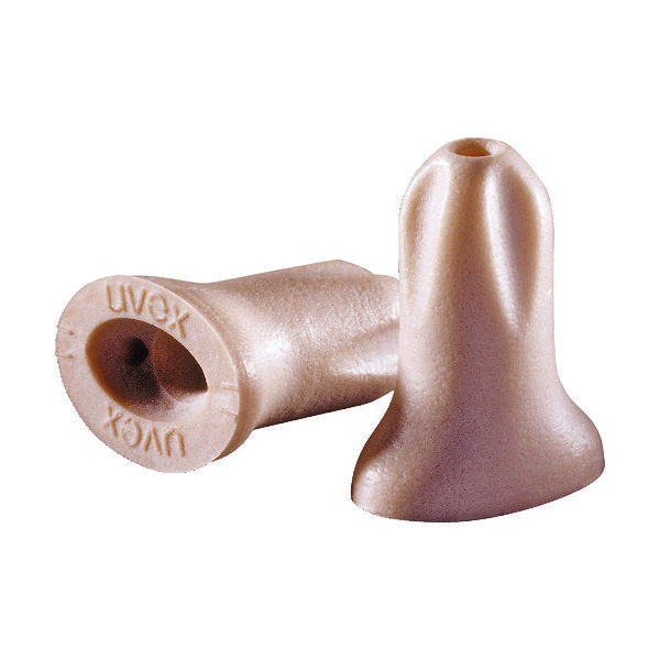 ウベックス UVEX 耳栓 ハイコム ベージュ (2112106) 2112077 1個(1組) 836-6702（直送品）