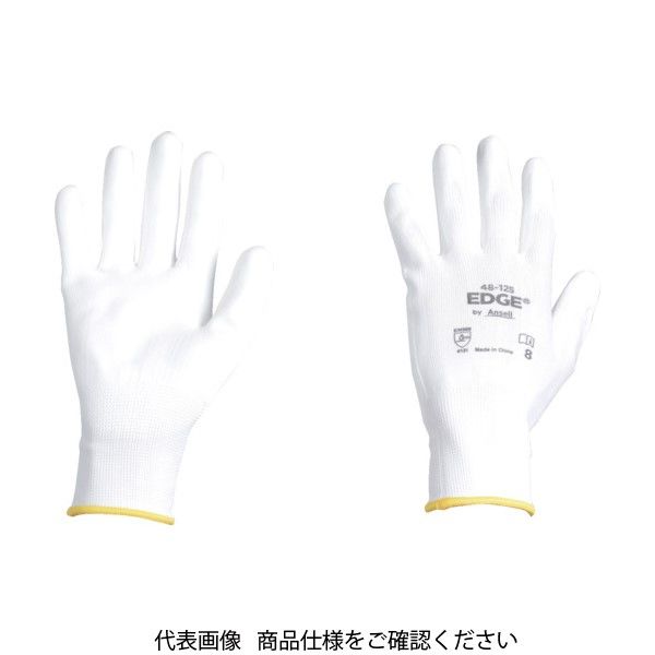アンセル・ヘルスケア・ジャパン アンセル ウレタン背抜手袋 エッジ 48ー125 ホワイト Sサイズ 48-125-7 1双（直送品）