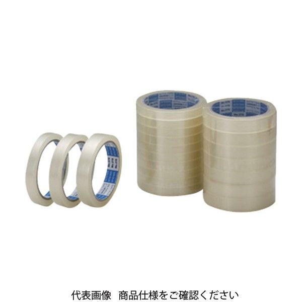 日東電工 日東電工BM 包装用OPP粘着テープ ダンプロンスリム No.37S 24mm×50m 透明 37S-24 1セット(5巻)（直送品）