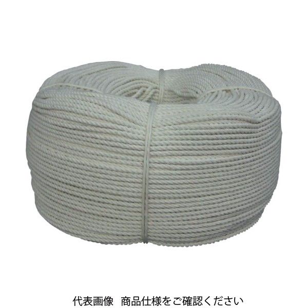 ユタカメイク ロープ 綿ロープ巻物 3φ×300m C3-300 1巻 829-1206（直送品）