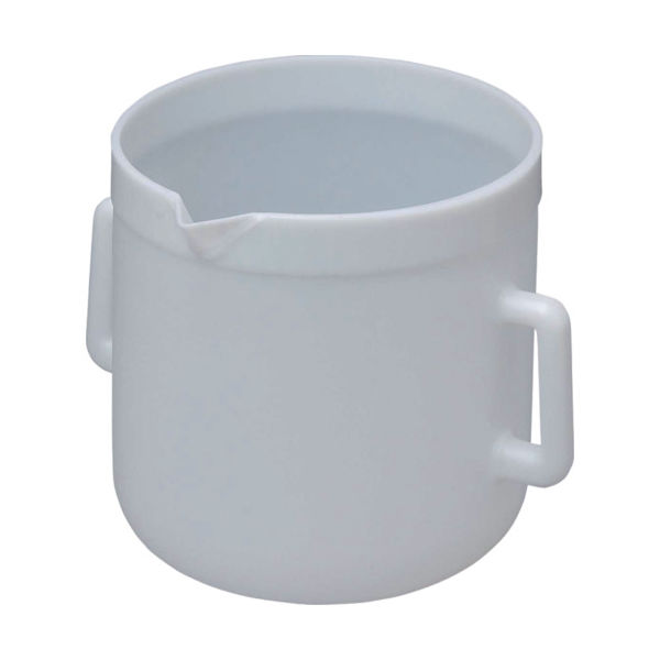 瑞穂化成工業 瑞穂 ポリ両手付ビーカー20L 0519 1個 836-6392（直送品）
