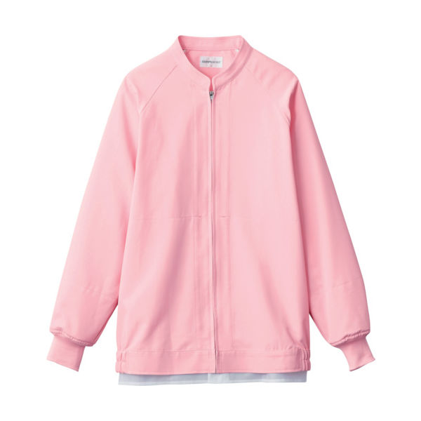 サーヴォ サンペックス クールフリーデ男女兼用長袖ジャンパー ピンク SS CD656-SS 1着(1枚) 855-2189（直送品）
