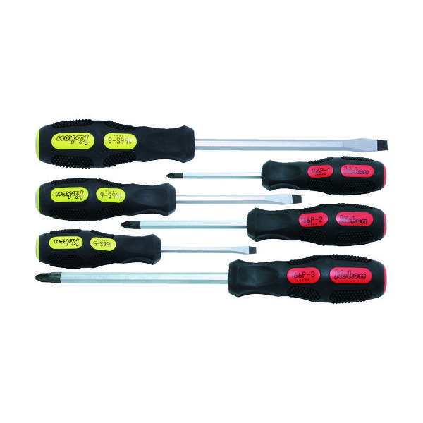 山下工業研究所 コーケン 貫通ドライバーセット 166PS/6 1セット 811-8160（直送品）