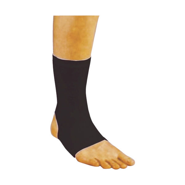 福徳産業 福徳 快適ストレッチサポーター足首 1枚 黒 フリー 1786 1枚(1個) 836-5715（直送品）