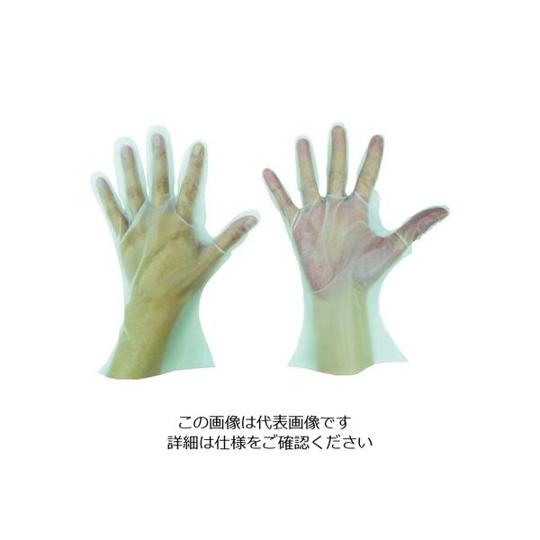 東京パック マイジャストグローブエコノミー化粧箱ML 半透明 MJEK-ML 1箱（200枚） 836-3619（直送品）