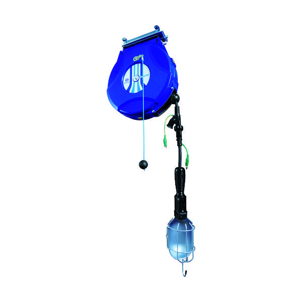 日平機器 日平 リール ランプリールブレーキ式10M125V/6A HEP-610HLS-BL 1台 836-8739（直送品）