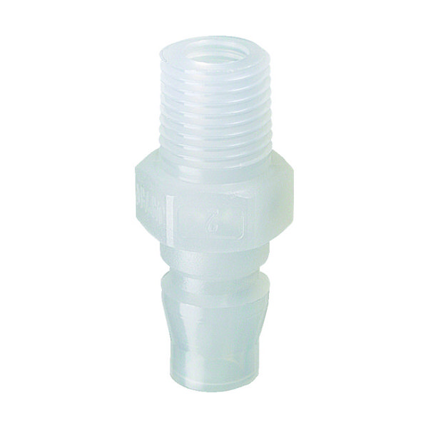 ジョプラックス JOPLAX 樹脂プラグ 相手側取付Rc(PT)1/4 ジョプラPPシリーズ JS-02P 1個 836-9109（直送品）