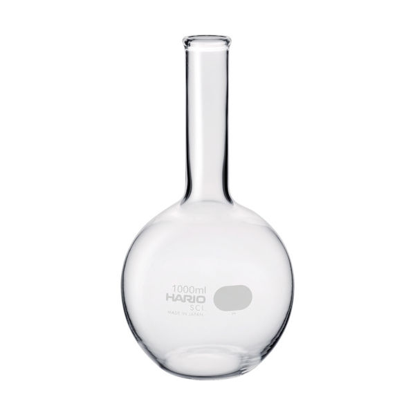 HARIO 平底フラスコ 1000ml HF-1L-SCI 1個 855-7593（直送品）