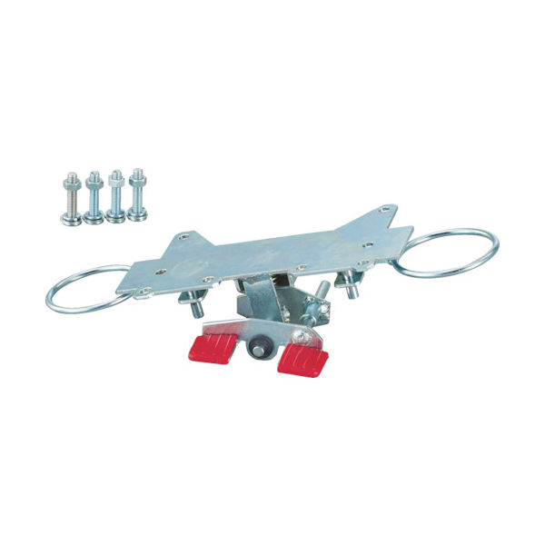 トラスコ中山 TRUSCO MPKー600用リング式自在2輪ストッパー K-600JRS 1台 855-5570（直送品）