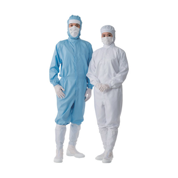 東洋リントフリー TriApex 超制電つなぎ服FS150C LL 白 FS150C-01-LL 1着 836-4333（直送品）