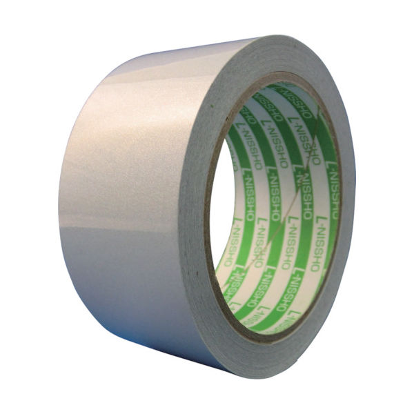 日東電工 日東エルマテ 再帰反射テープ 75mm×10m ホワイト HT-75W 1巻 829-0899（直送品）